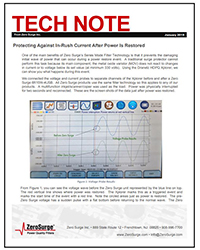 In-rush Current Tech Note