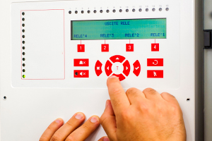 Access control panel