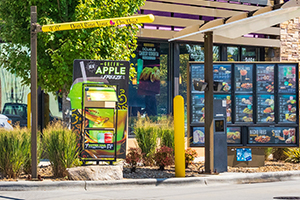 Drive-thru digital signage